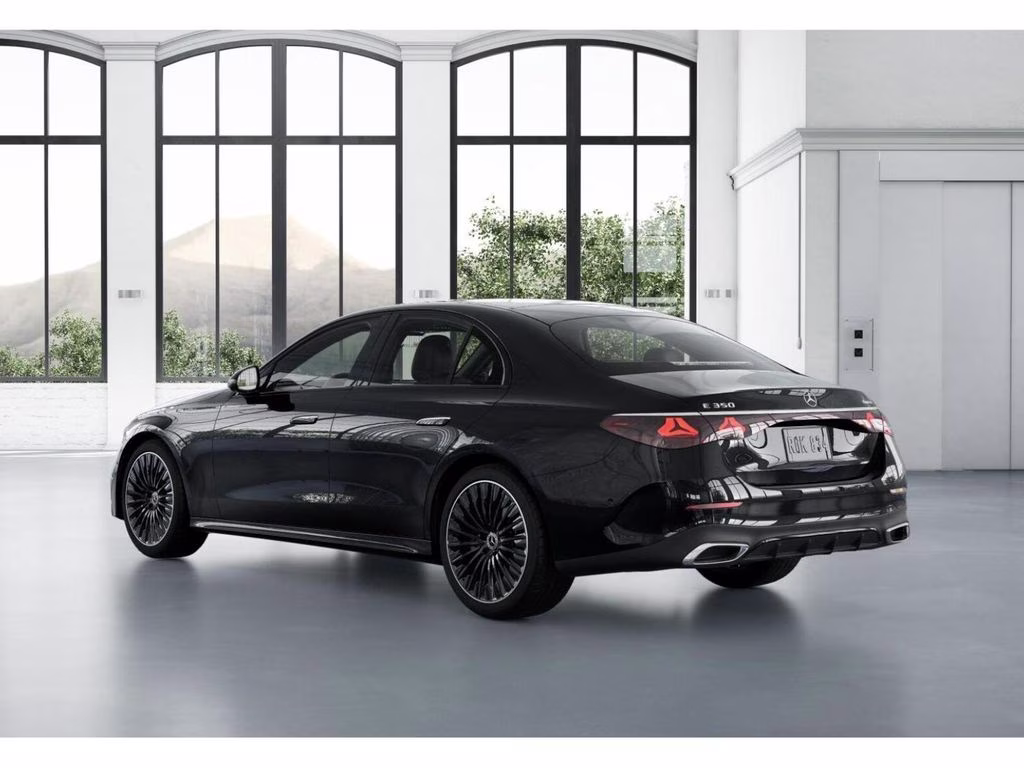 2026 Black Mercedes-Benz E-Class E 350 AWD Sedan