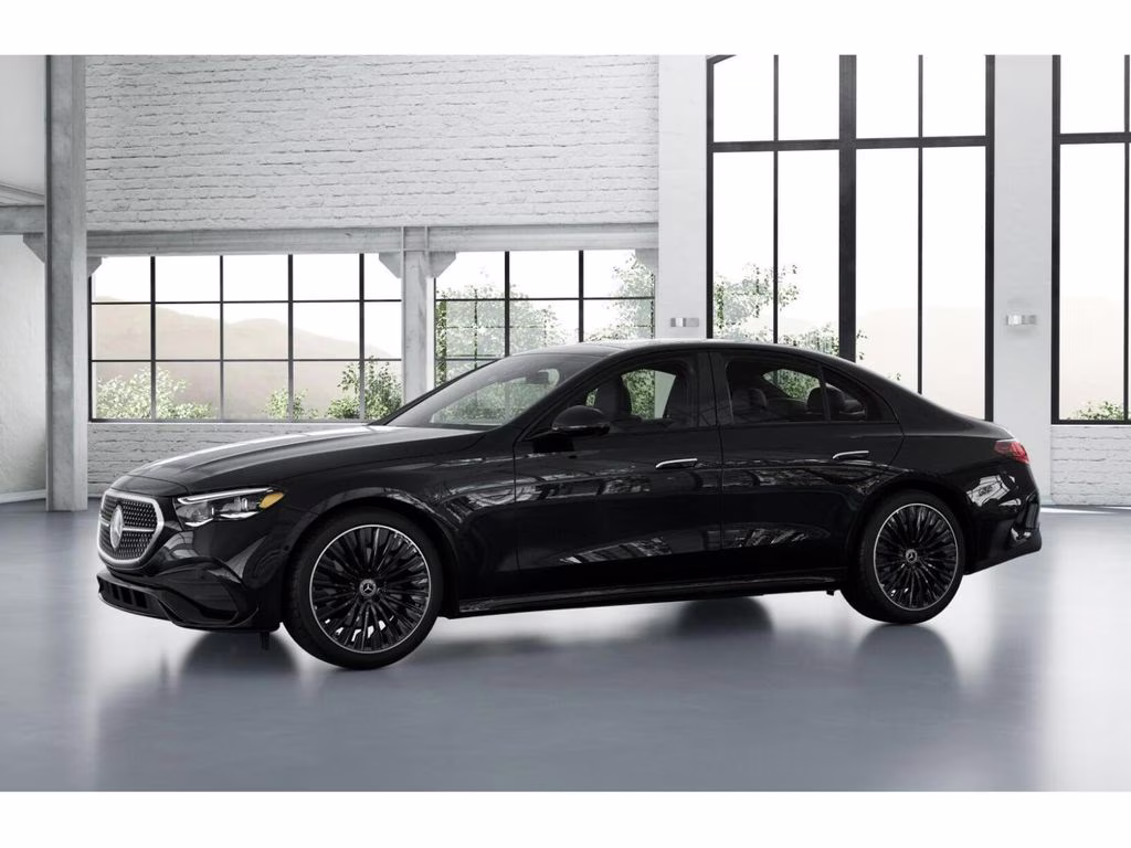 2026 Black Mercedes-Benz E-Class E 350 AWD Sedan