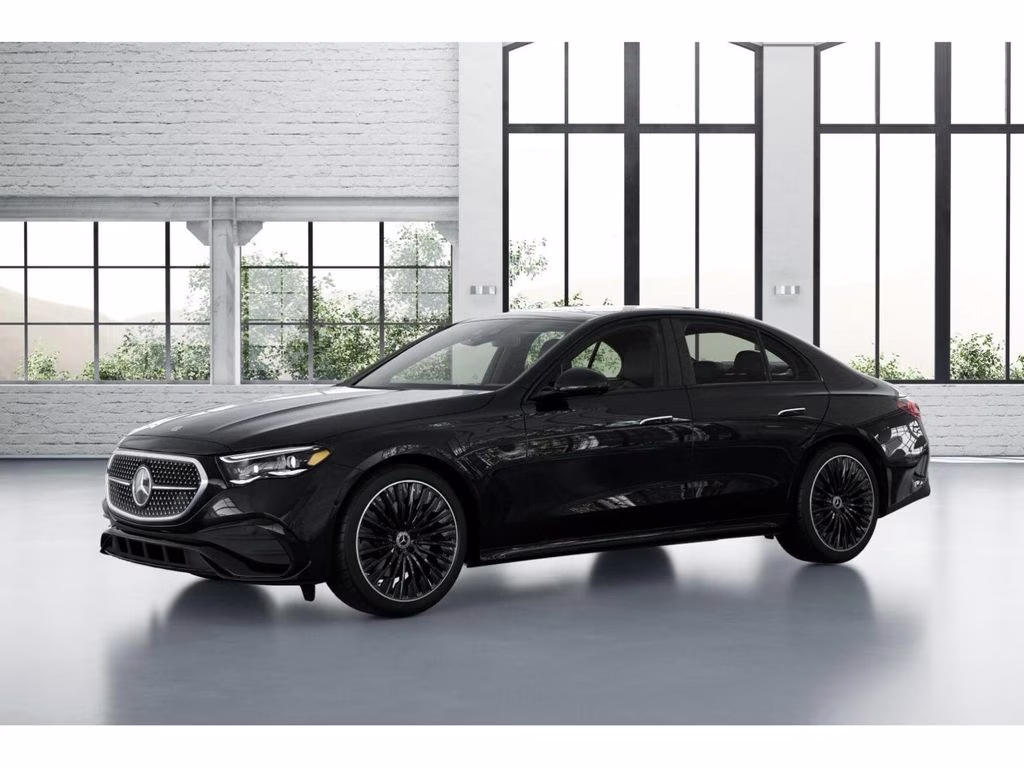 2026 Black Mercedes-Benz E-Class E 350 AWD Sedan