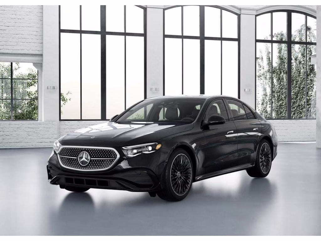 2026 Black Mercedes-Benz E-Class E 350 AWD Sedan