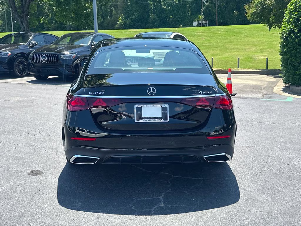 2026 Black Mercedes-Benz E-Class E 350 AWD Sedan