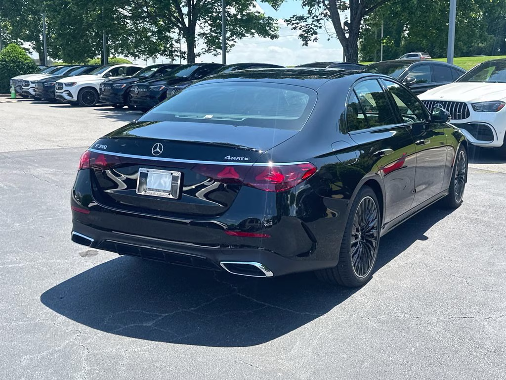 2026 Black Mercedes-Benz E-Class E 350 AWD Sedan