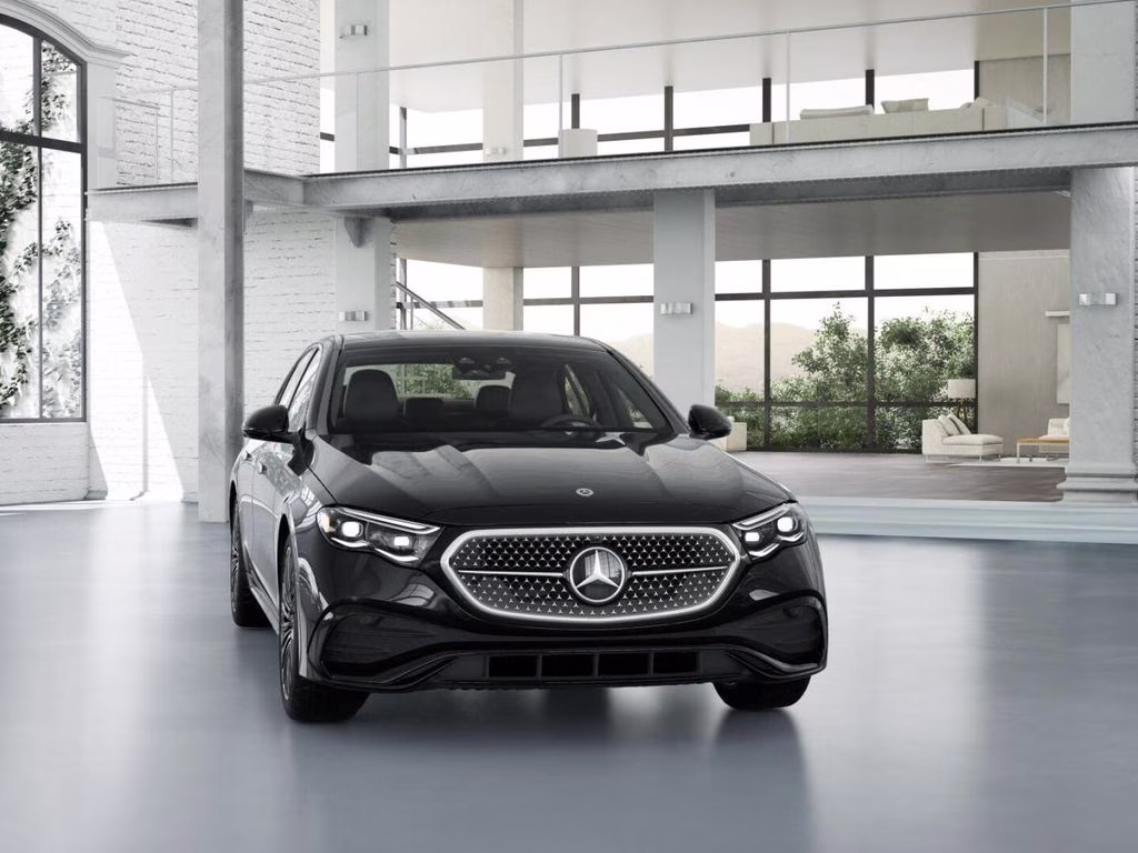2026 Black Mercedes-Benz E-Class E 350 AWD Sedan