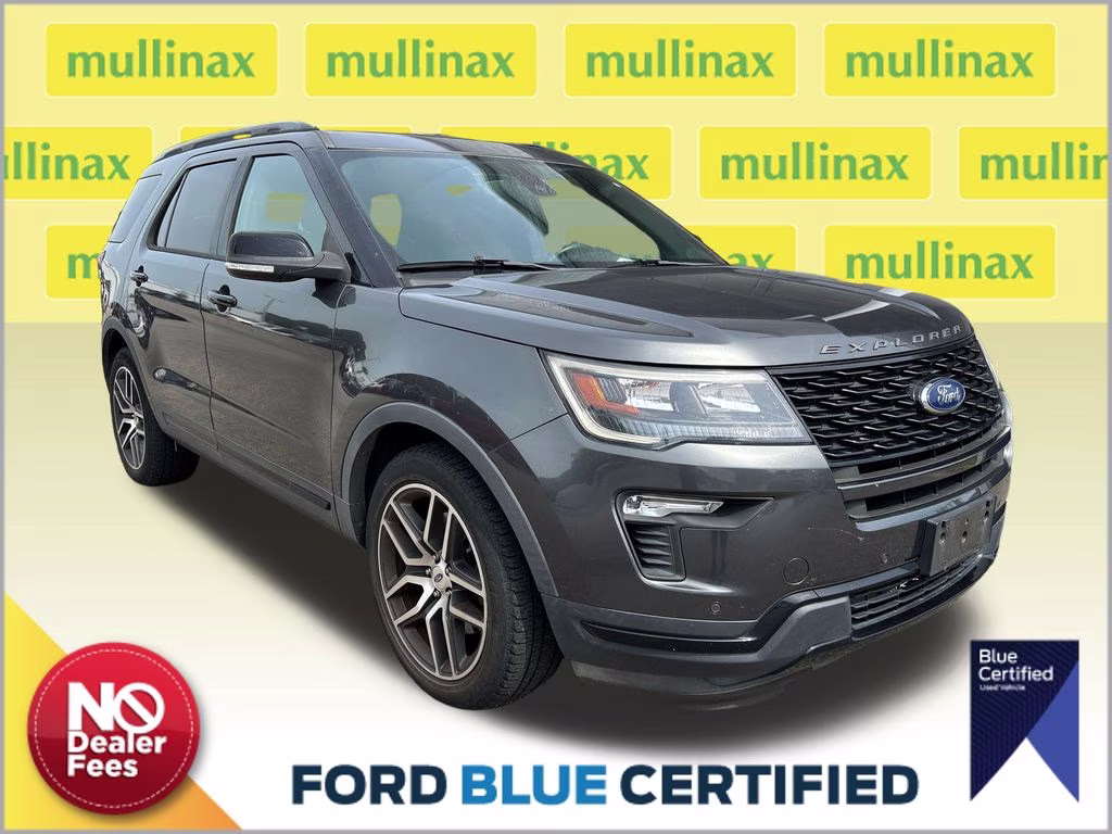 2018 Magnetic Ford Explorer Sport 4X4 SUV