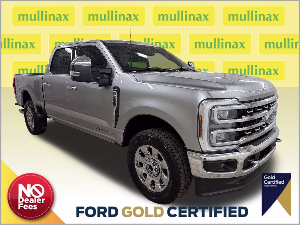 2024 Silver Metallic Ford Super Duty F-250 SRW Lariat 4X4 Truck