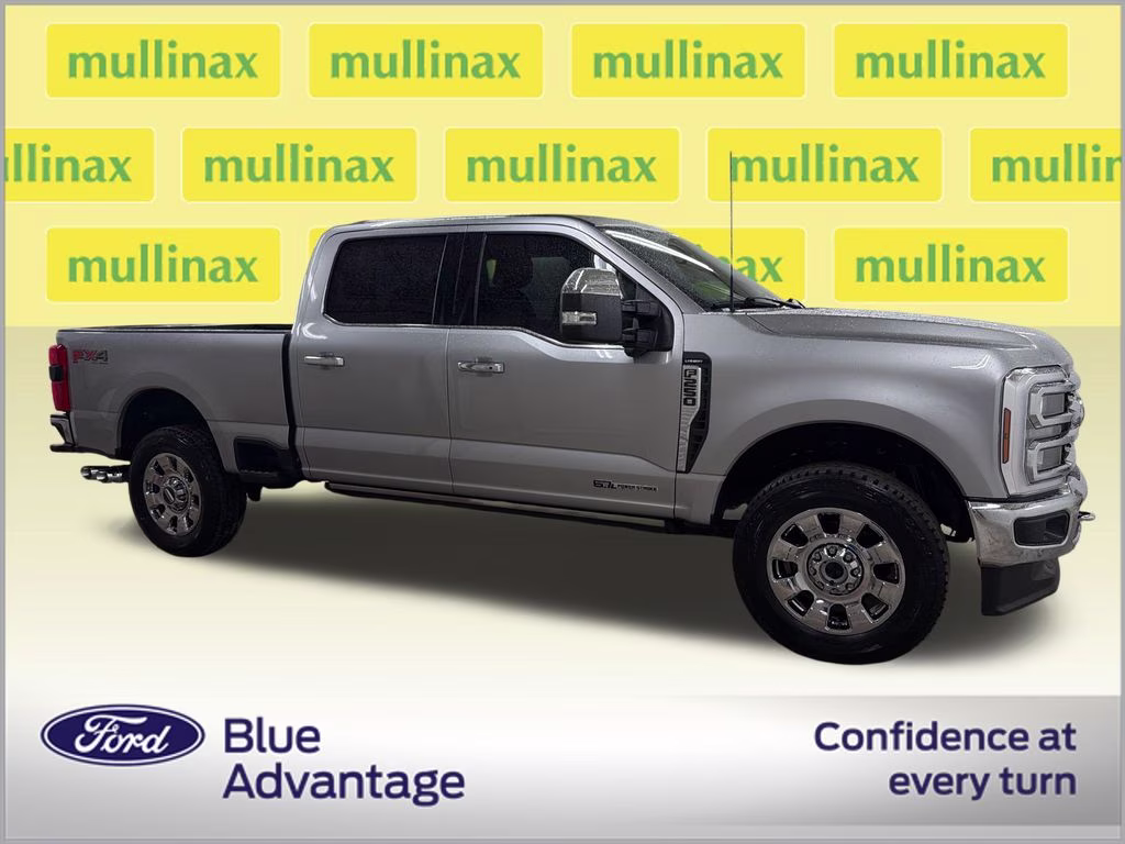 2024 Silver Metallic Ford Super Duty F-250 SRW Lariat 4X4 Truck