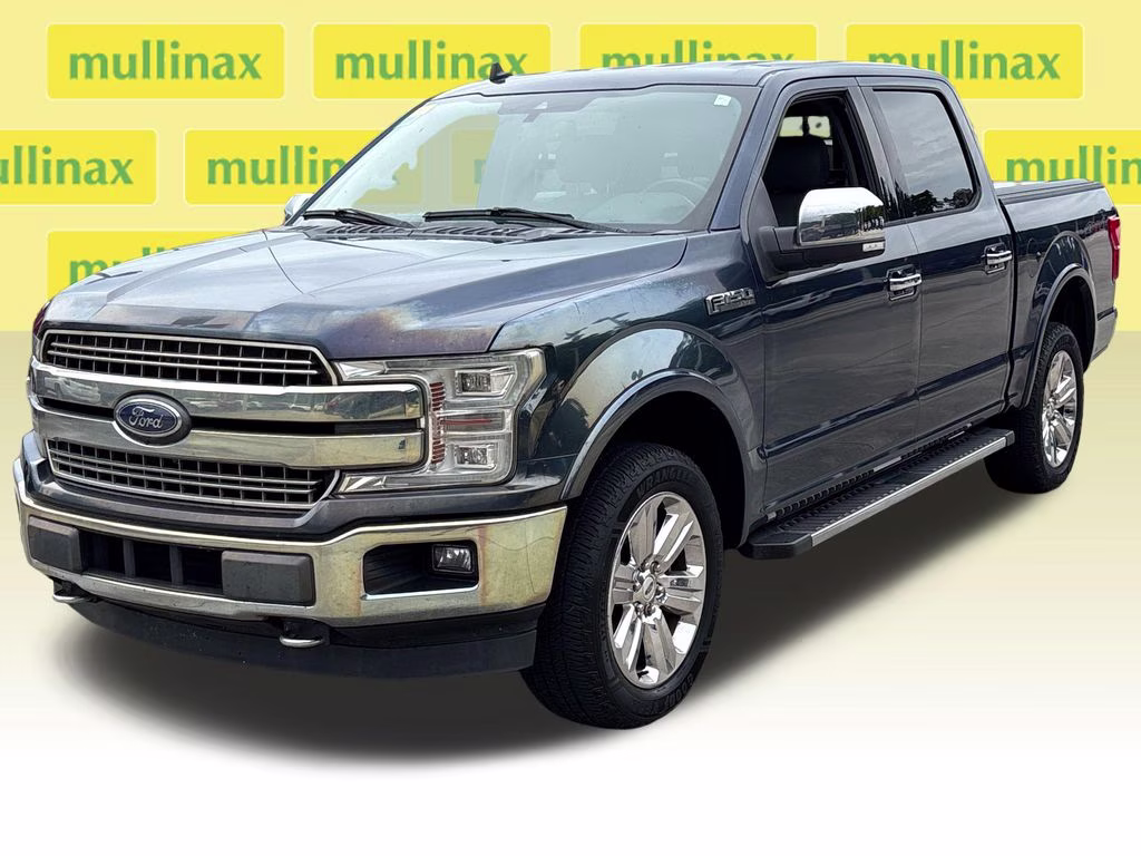 2019 Blue Ford F-150 Lariat 4X4 Truck