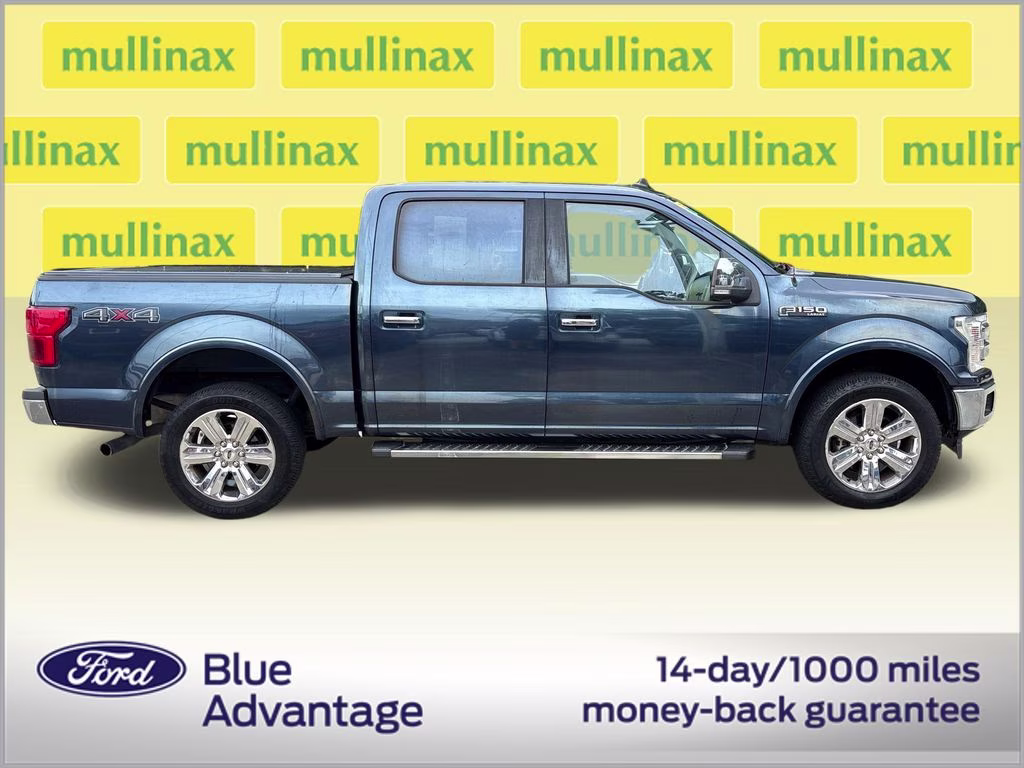 2019 Blue Ford F-150 Lariat 4X4 Truck