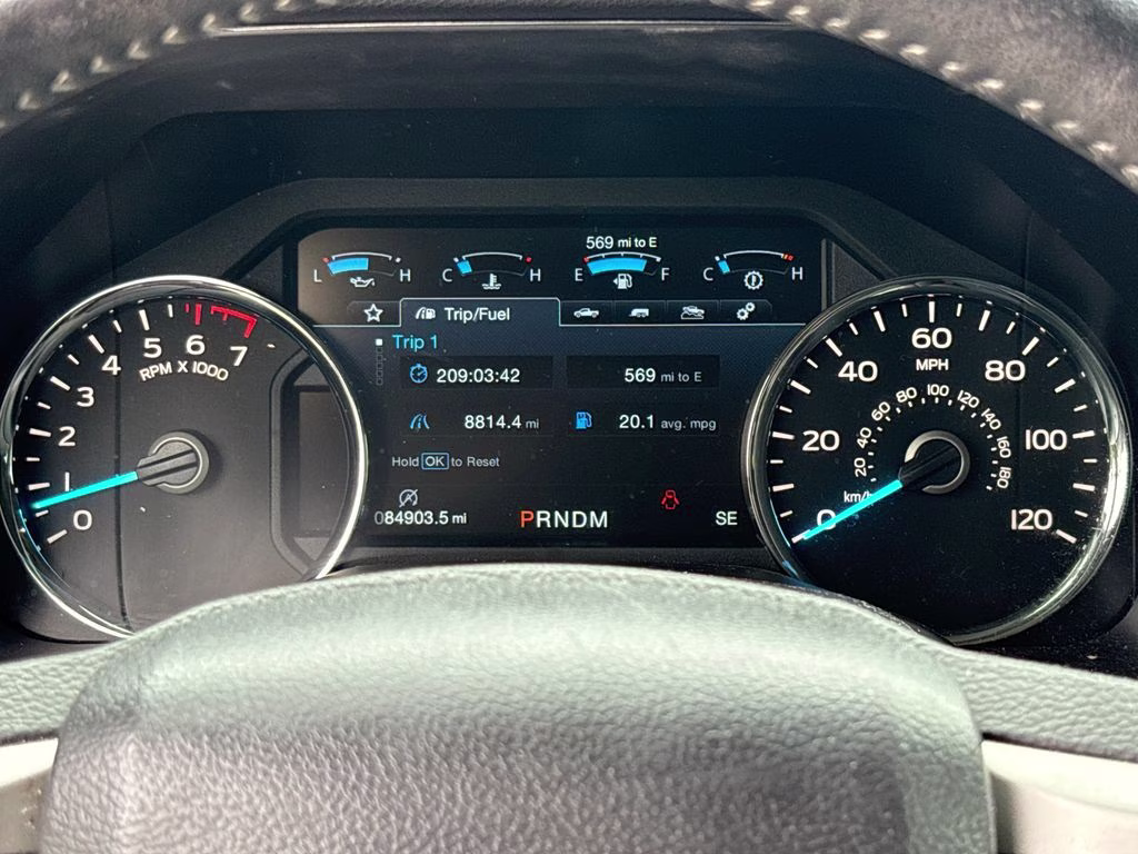 2019 Blue Ford F-150 Lariat 4X4 Truck