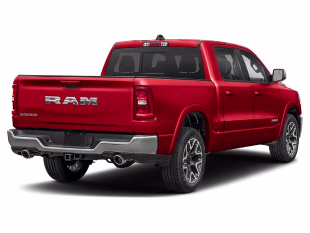 2025 Flame Red Clearcoat Ram 1500 Laramie 4X4 Truck