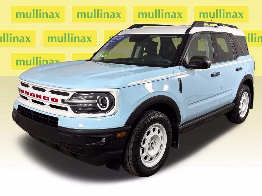 2023 Blue Ford Bronco Sport Heritage 4X4 SUV