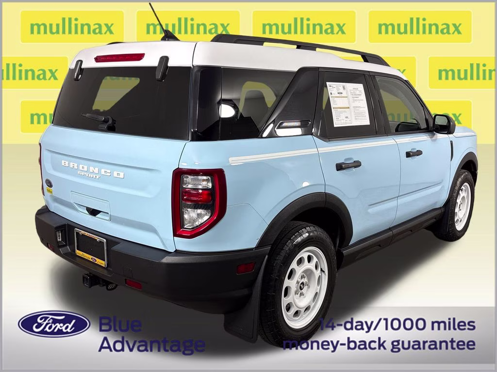 2023 Blue Ford Bronco Sport Heritage 4X4 SUV