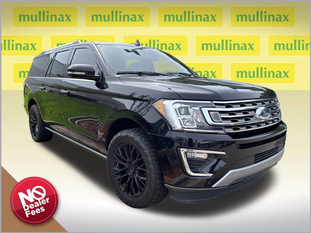 2021 Agate Black Metallic Ford Expedition Max Limited RWD SUV