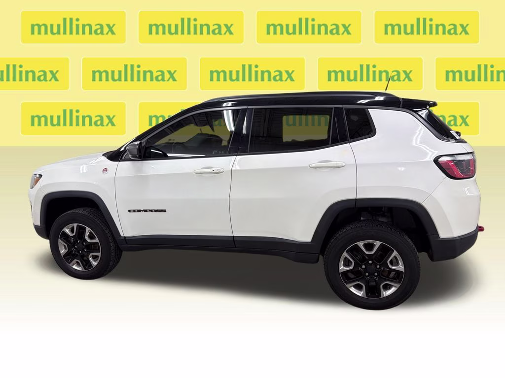 2018 White Clearcoat Jeep Compass Trailhawk 4X4 SUV
