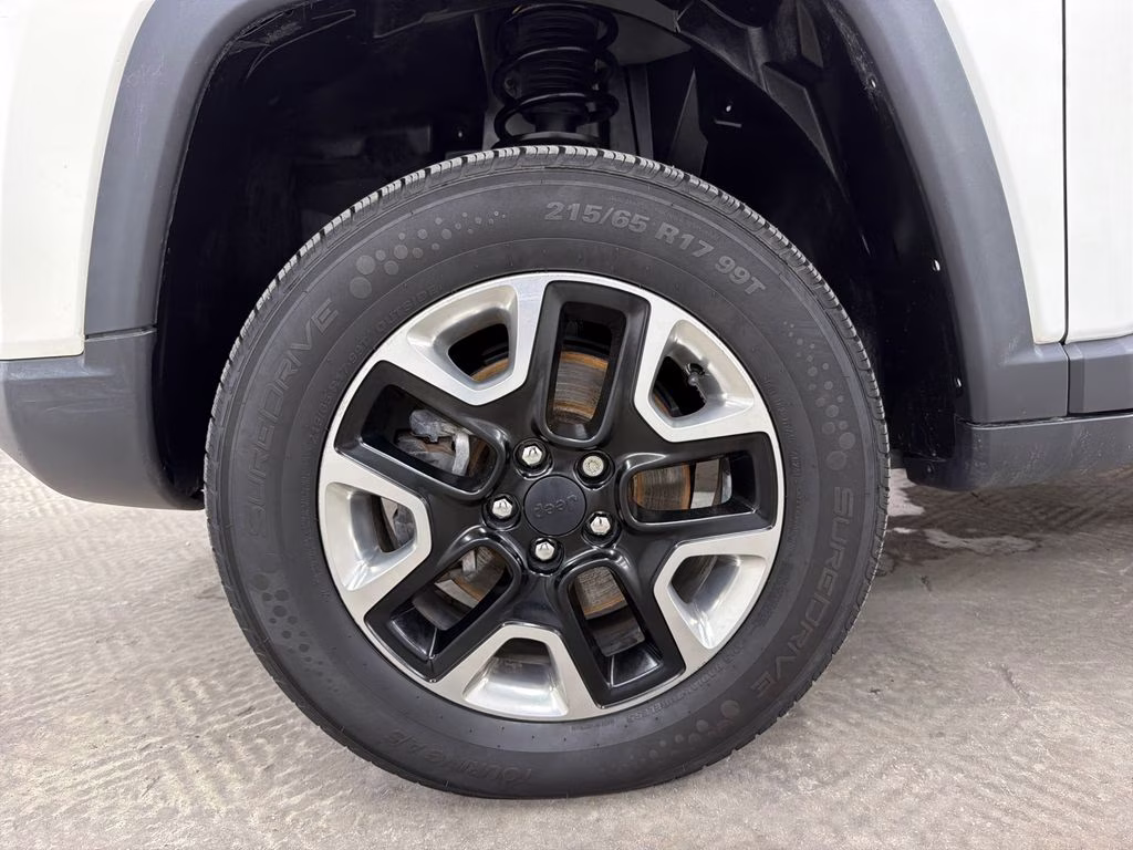 2018 White Clearcoat Jeep Compass Trailhawk 4X4 SUV