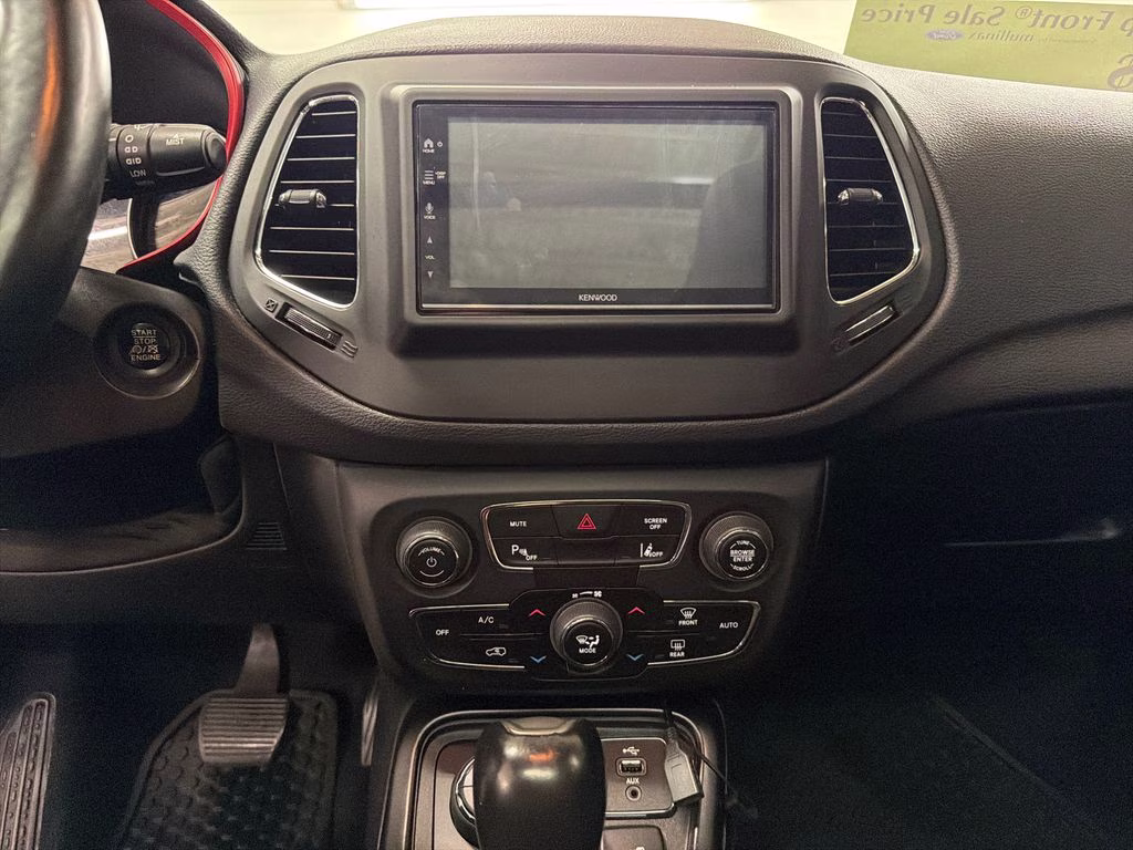 2018 White Clearcoat Jeep Compass Trailhawk 4X4 SUV
