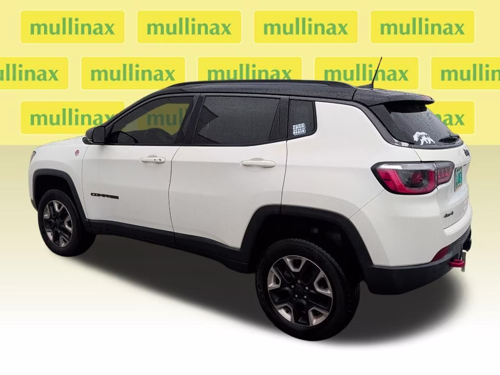 2018 White Clearcoat Jeep Compass Trailhawk 4X4 SUV