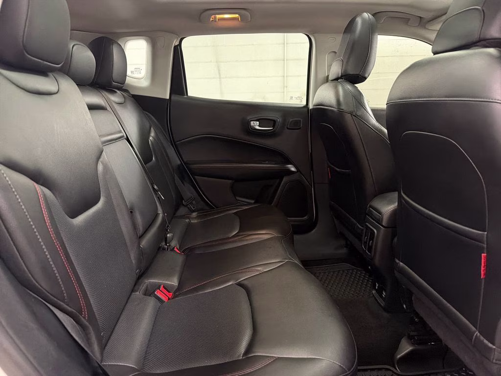 2018 White Clearcoat Jeep Compass Trailhawk 4X4 SUV