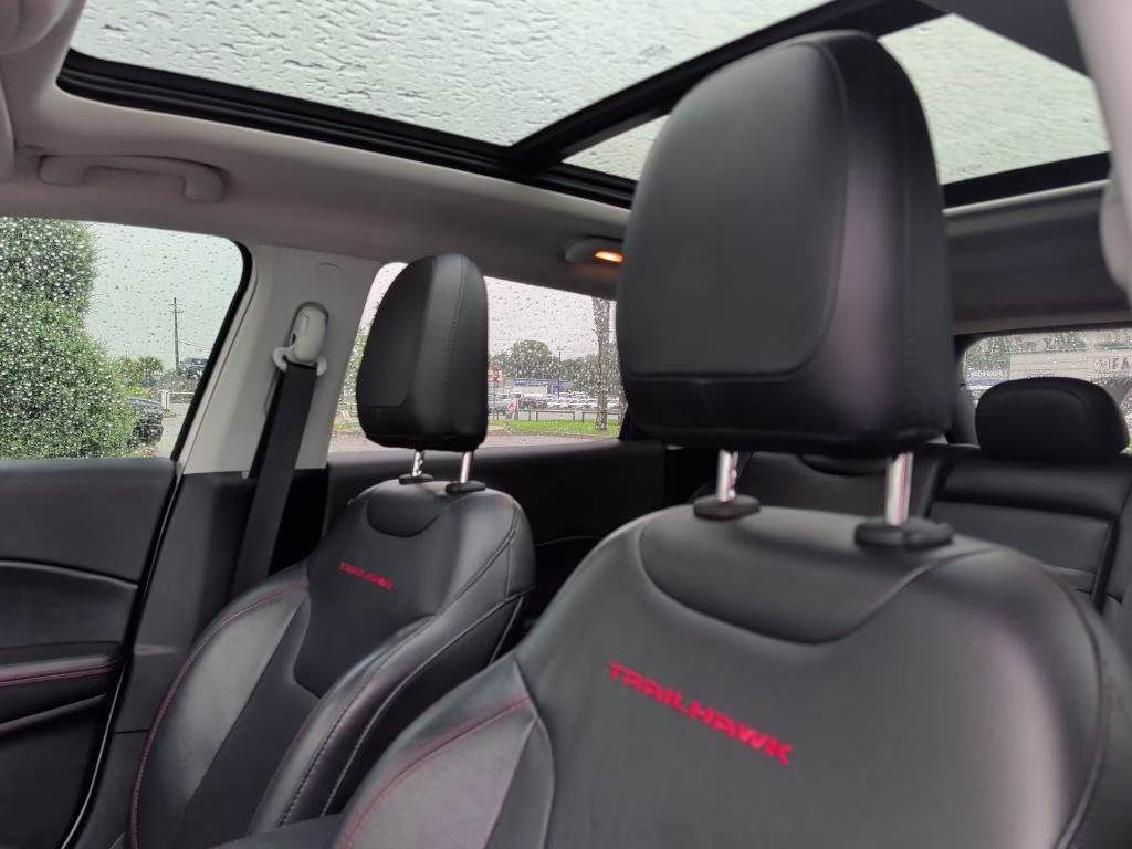 2018 White Clearcoat Jeep Compass Trailhawk 4X4 SUV