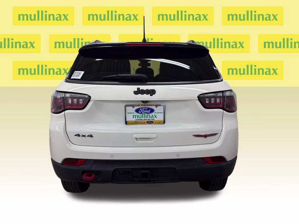 2018 White Clearcoat Jeep Compass Trailhawk 4X4 SUV