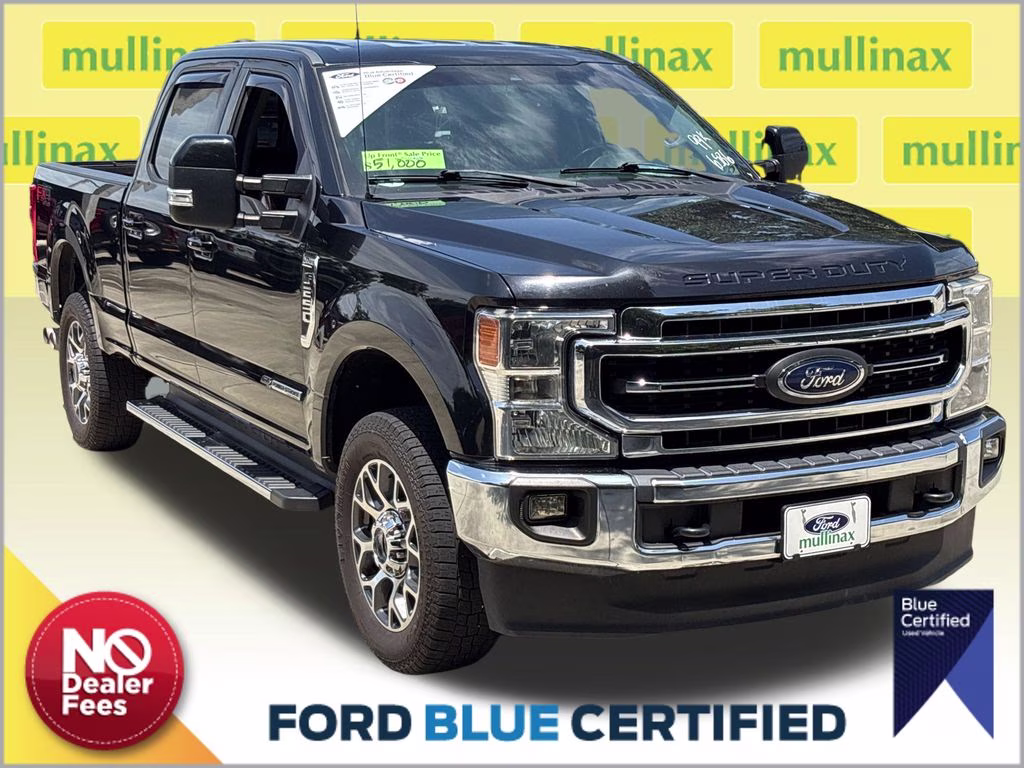 2020 Black Metallic Ford Super Duty F-250 SRW Lariat 4X4 Truck