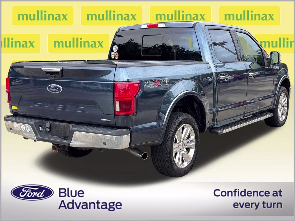 2019 Blue Ford F-150 Lariat 4X4 Truck