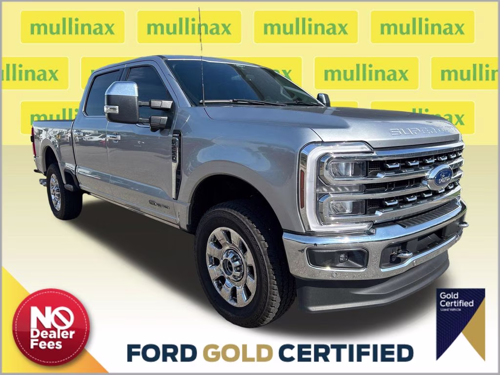 2024 Iconic Silver Metallic Ford Super Duty F-250 SRW Lariat 4X4 Truck