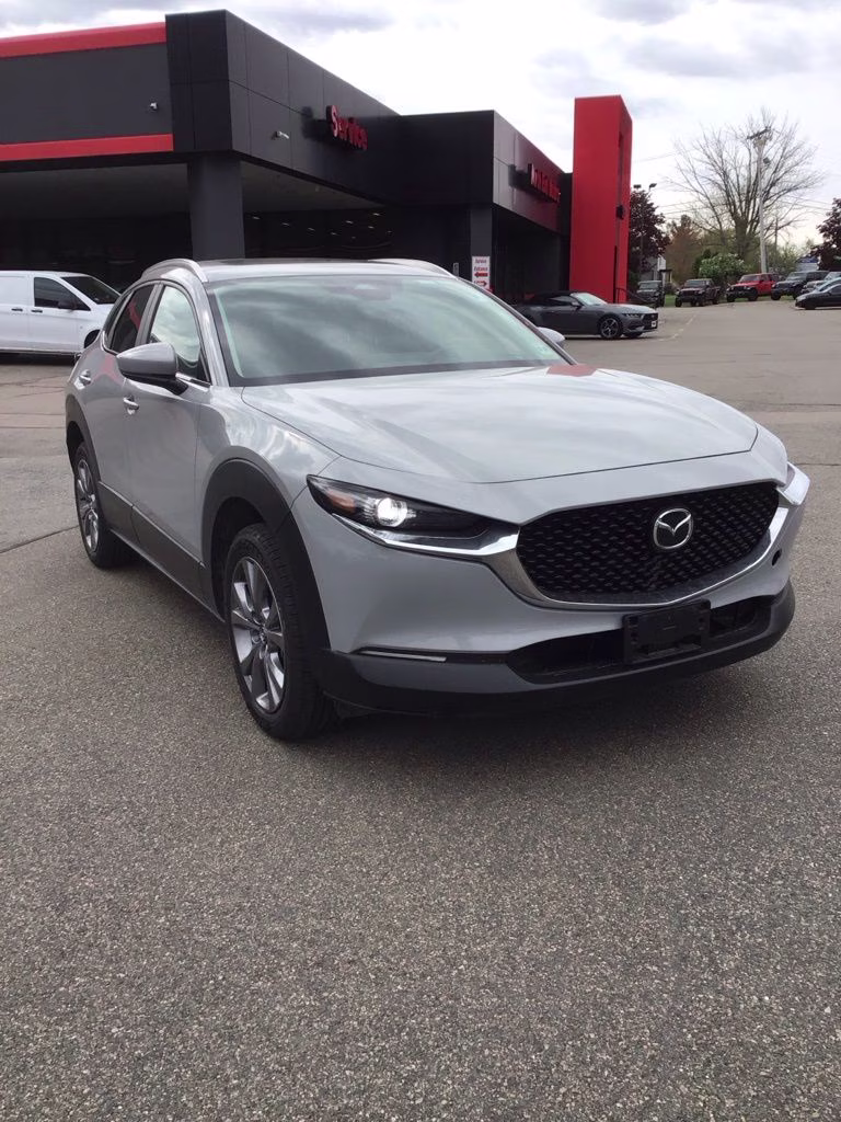 2025 Aero Gray Metallic Mazda CX-30 2.5 S Preferred Package AWD SUV