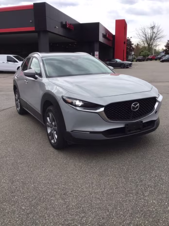 2025 Aero Gray Metallic Mazda CX-30 2.5 S Preferred Package AWD SUV