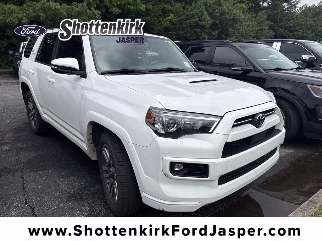 2022 White Toyota 4Runner TRD Sport RWD SUV
