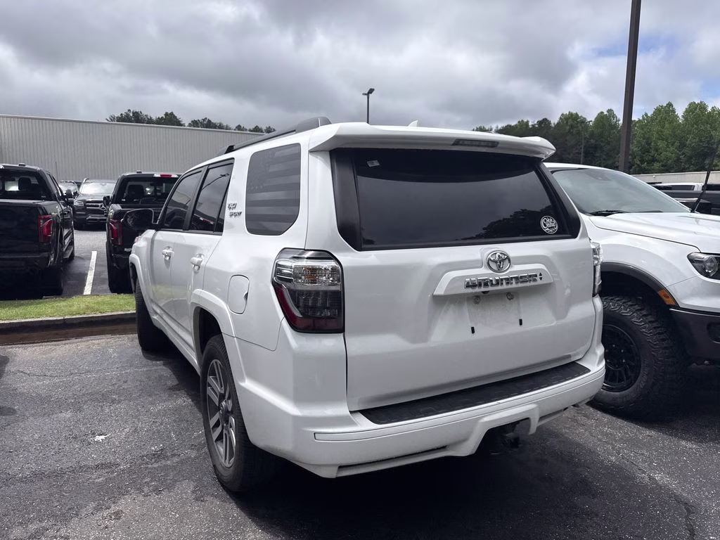 2022 White Toyota 4Runner TRD Sport RWD SUV