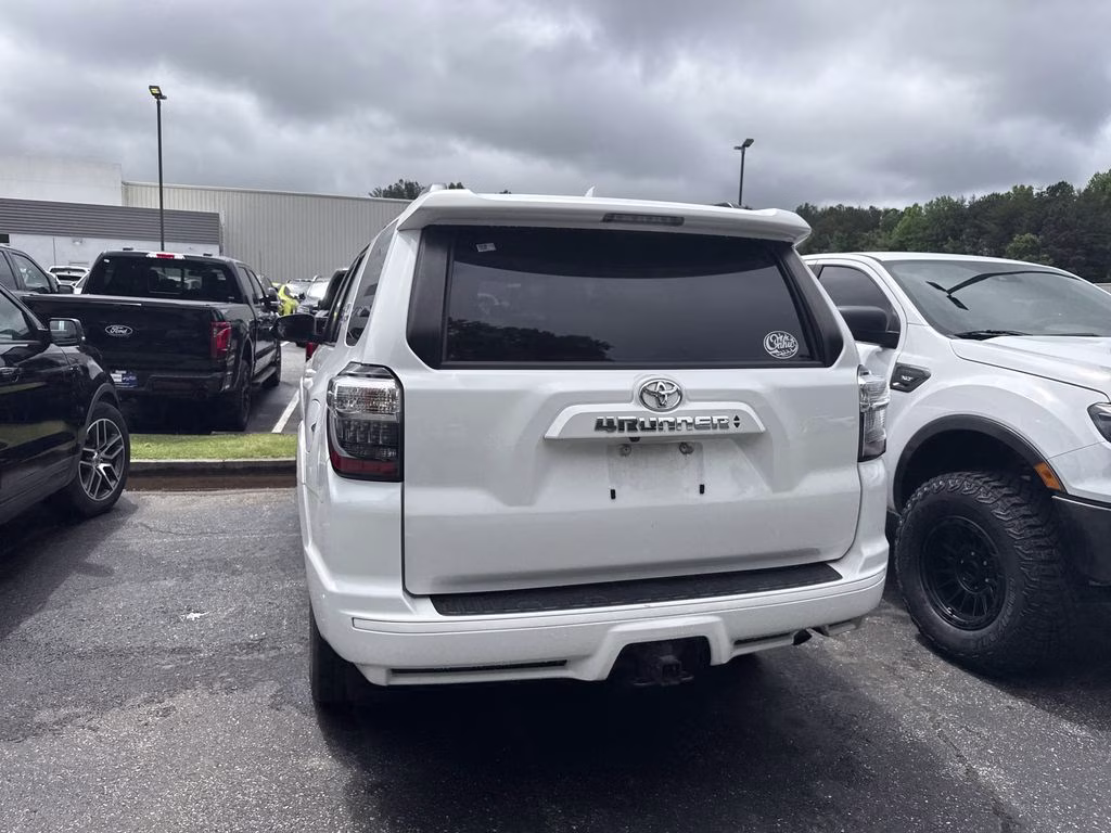 2022 White Toyota 4Runner TRD Sport RWD SUV