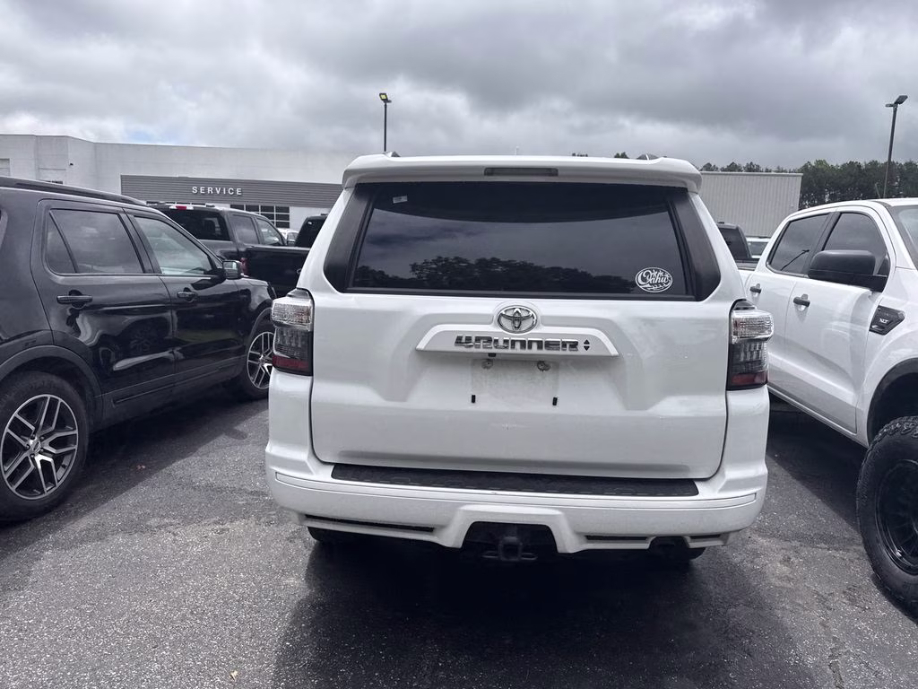 2022 White Toyota 4Runner TRD Sport RWD SUV