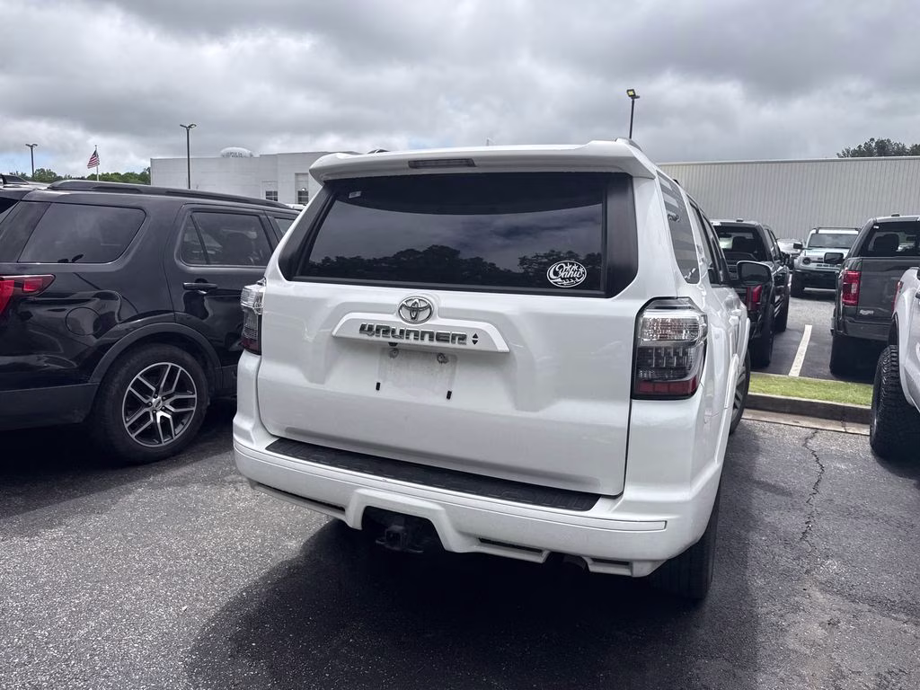 2022 White Toyota 4Runner TRD Sport RWD SUV