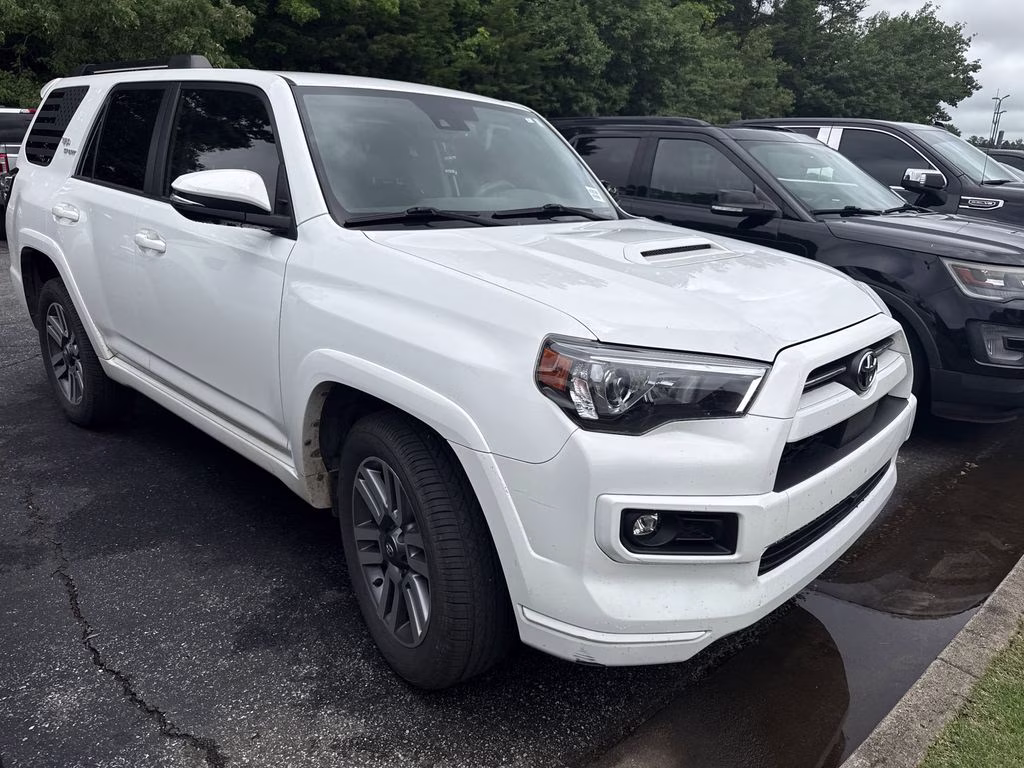 2022 White Toyota 4Runner TRD Sport RWD SUV