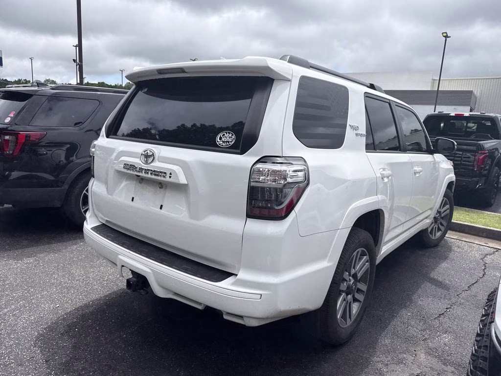 2022 White Toyota 4Runner TRD Sport RWD SUV