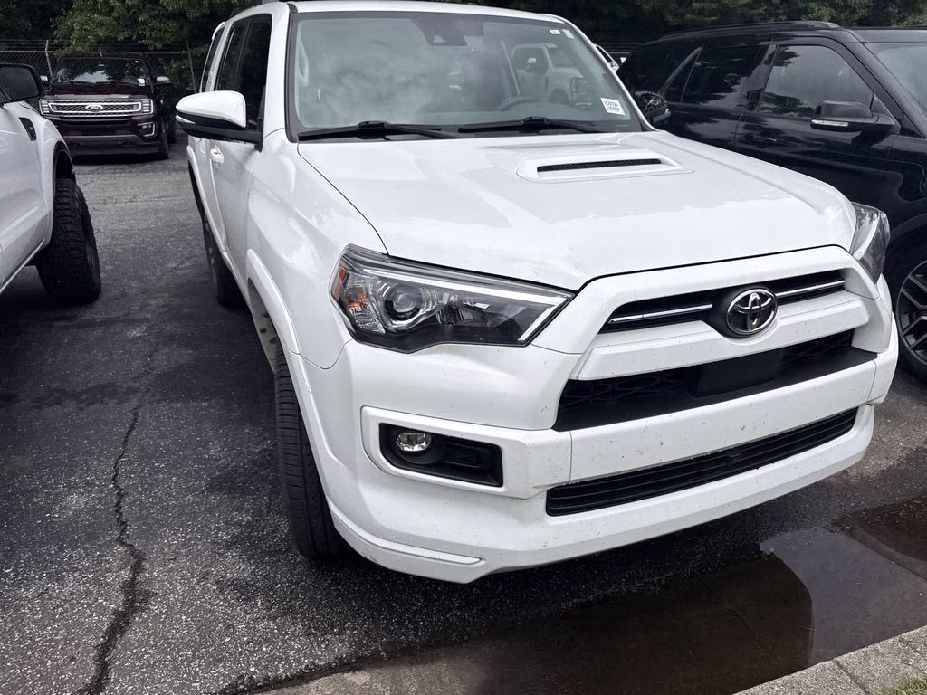 2022 White Toyota 4Runner TRD Sport RWD SUV