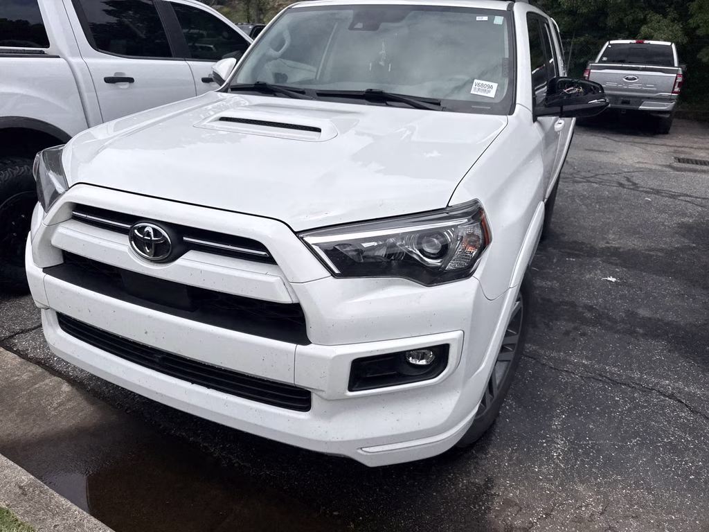 2022 White Toyota 4Runner TRD Sport RWD SUV