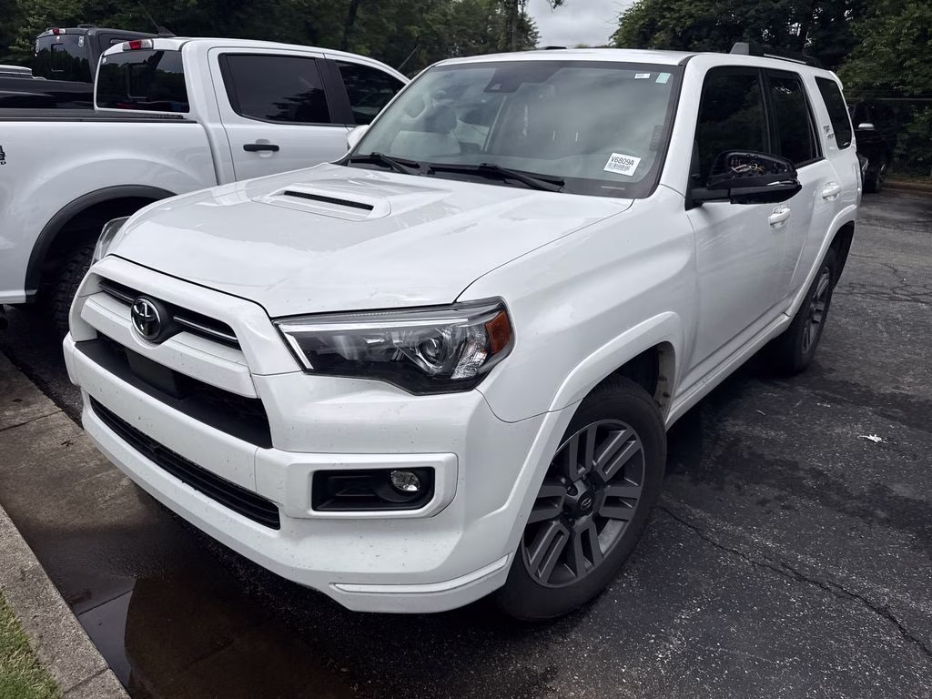 2022 White Toyota 4Runner TRD Sport RWD SUV