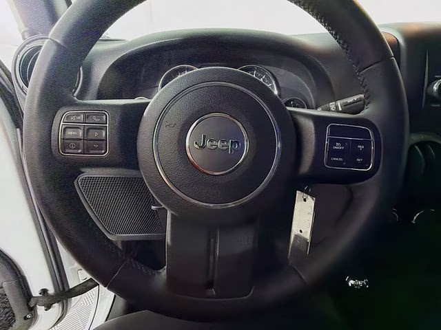 2018 Bright White Clearcoat Jeep Wrangler JK Sport 4X4 SUV