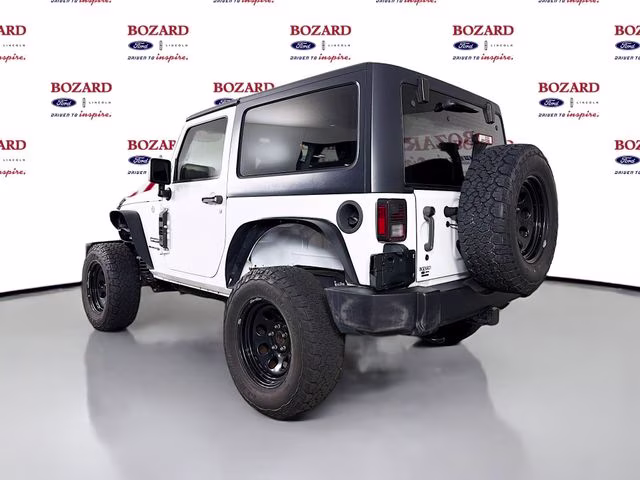 2018 Bright White Clearcoat Jeep Wrangler JK Sport 4X4 SUV