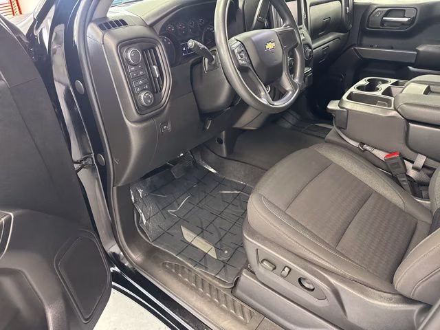 2023 Black Chevrolet Silverado 1500 Custom 4X4 Truck