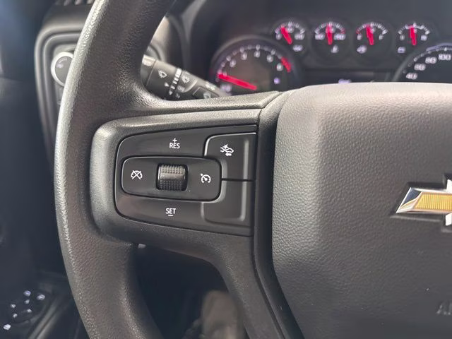 2023 Black Chevrolet Silverado 1500 Custom 4X4 Truck