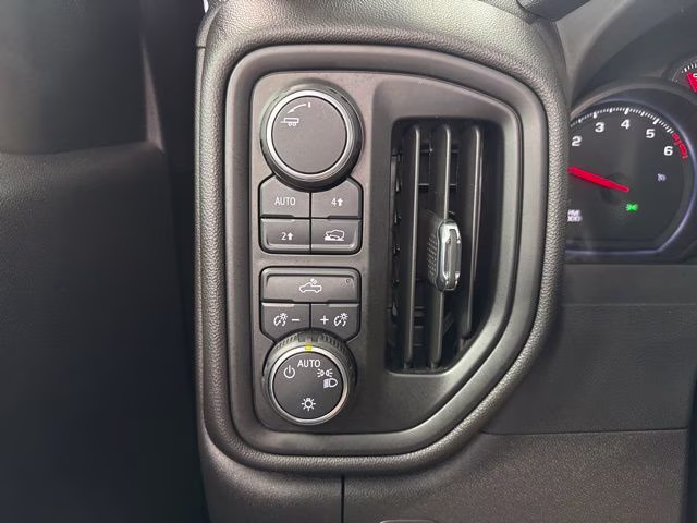 2023 Black Chevrolet Silverado 1500 Custom 4X4 Truck