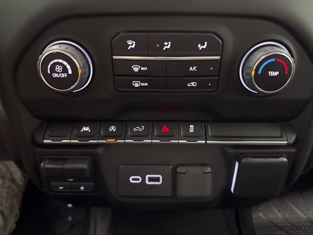 2023 Black Chevrolet Silverado 1500 Custom 4X4 Truck