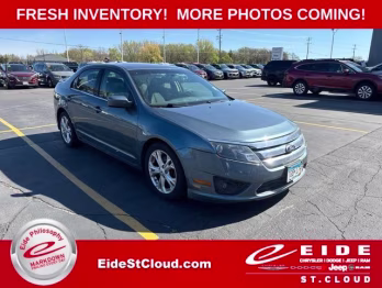 2012 Steel Blue Metallic Ford Fusion SE FWD Sedan