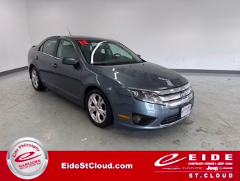 2012 Steel Blue Metallic Ford Fusion SE FWD Sedan