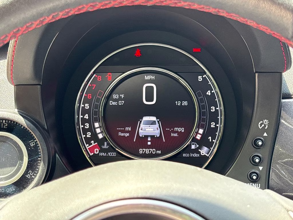 2015 Granito Lucente (Granite Crystal) FIAT 500 Abarth FWD Hatchback