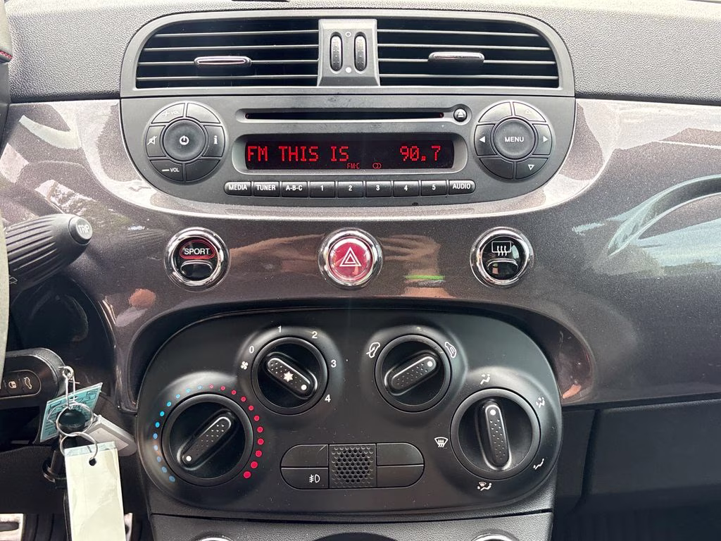 2015 Granito Lucente (Granite Crystal) FIAT 500 Abarth FWD Hatchback
