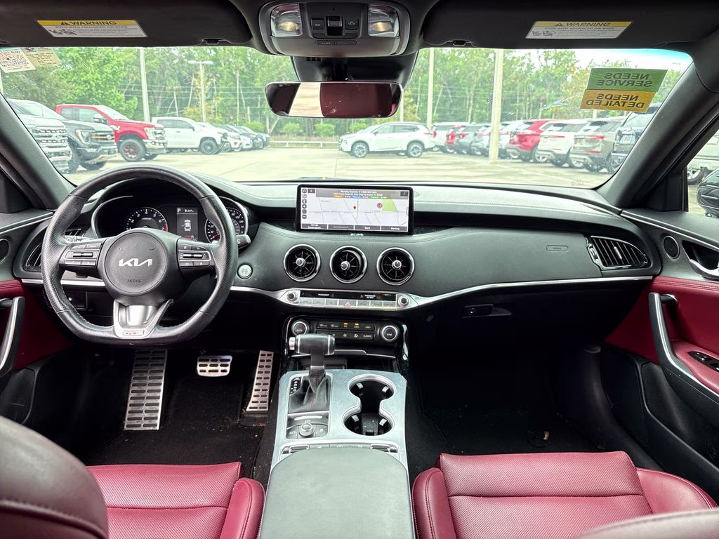 2022 Ceramic Silver Kia Stinger GT1 AWD Sedan